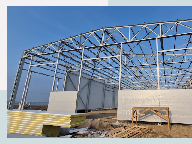 Утепленные ангары в Волжский от 608 руб. за м²