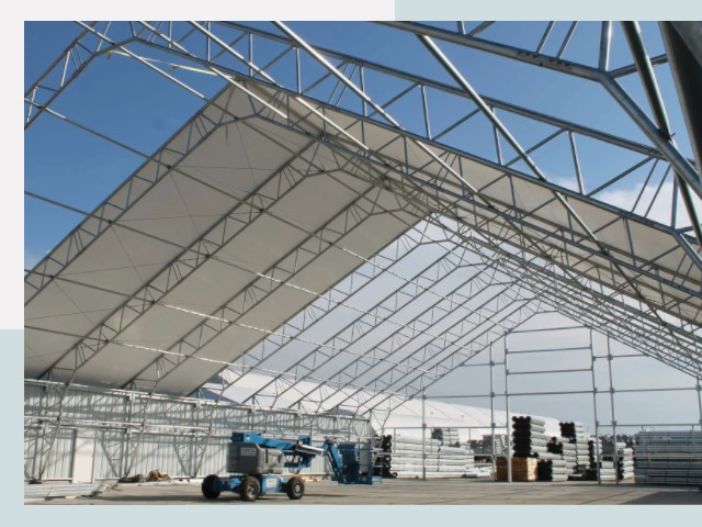 Каркасно-тентовые сооружения от СтальСтрой-Влж по цене 608 руб.