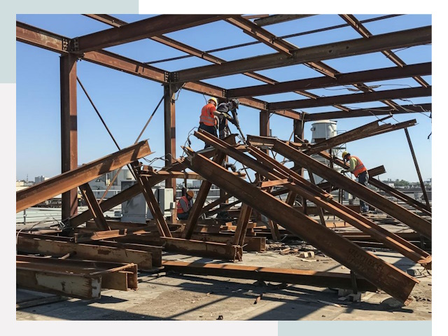 Демонтаж металлоконструкций в волжском от 608 руб.