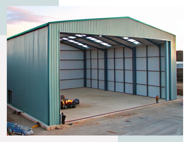 Строительство ангаров в волжском