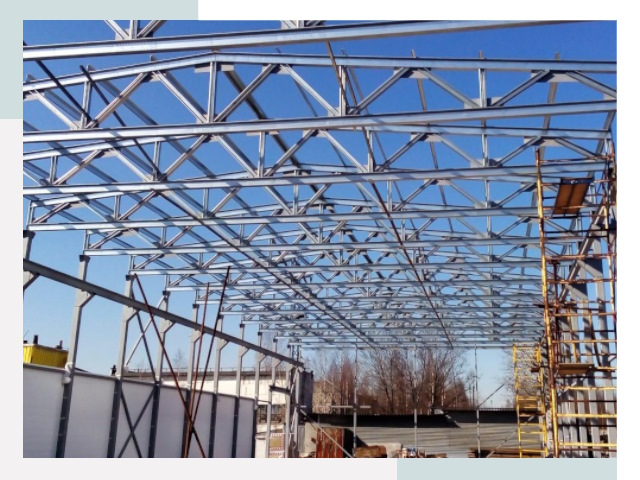 Металлокаркасы для складов в волжском